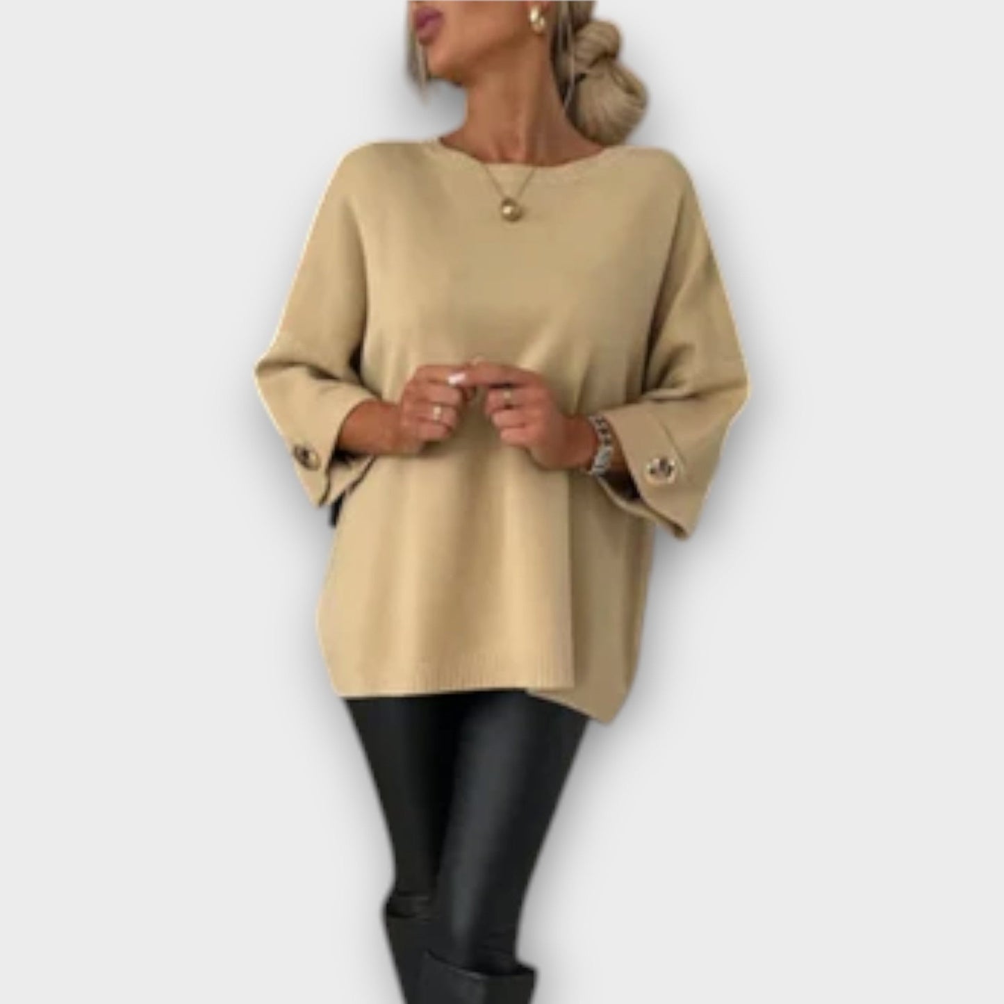 Isabella | Elegantne kootud pluus
