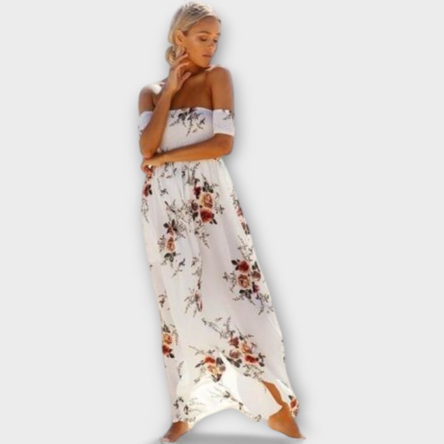 Francisca | Boho midi kleit
