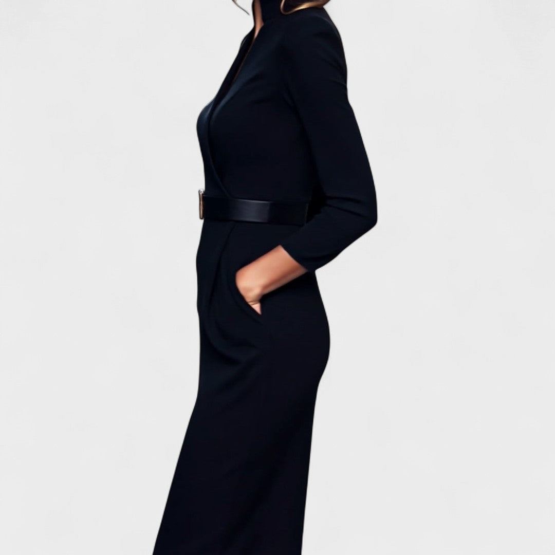 Inês | Elegantne Vööga Kleit