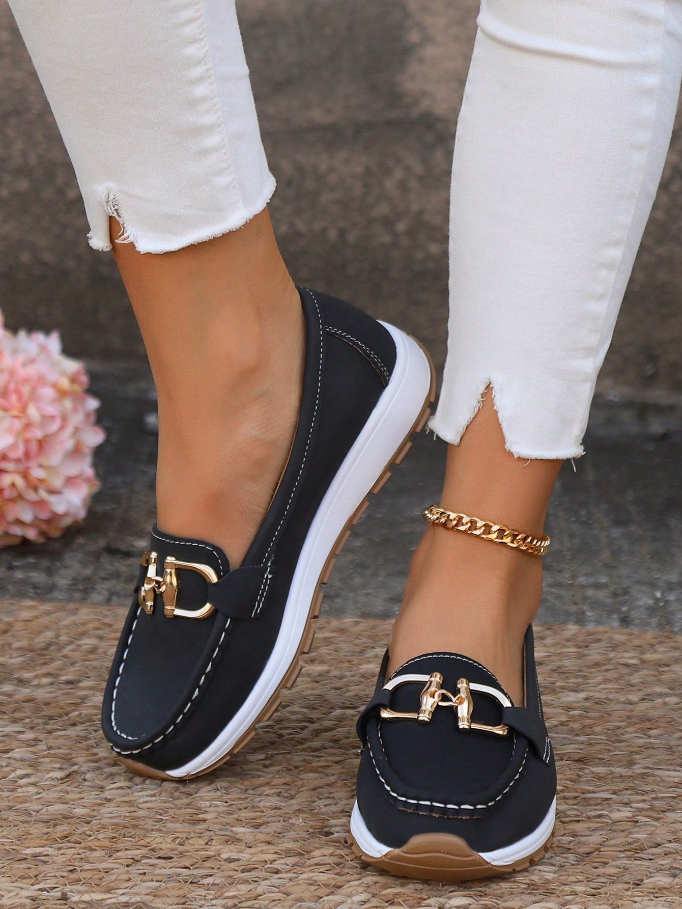 Ellie | Lame Sanga Loafers