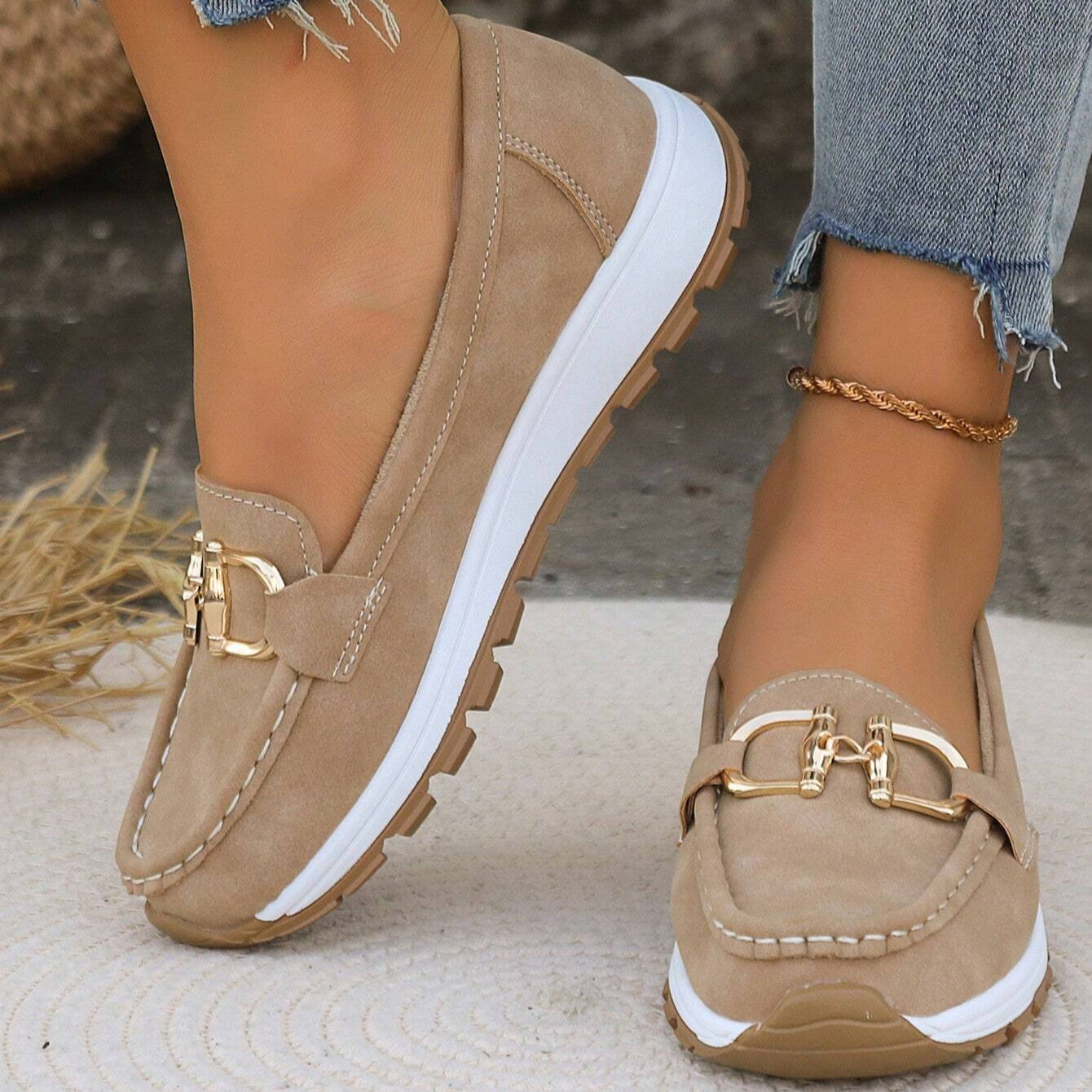 Ellie | Lame Sanga Loafers