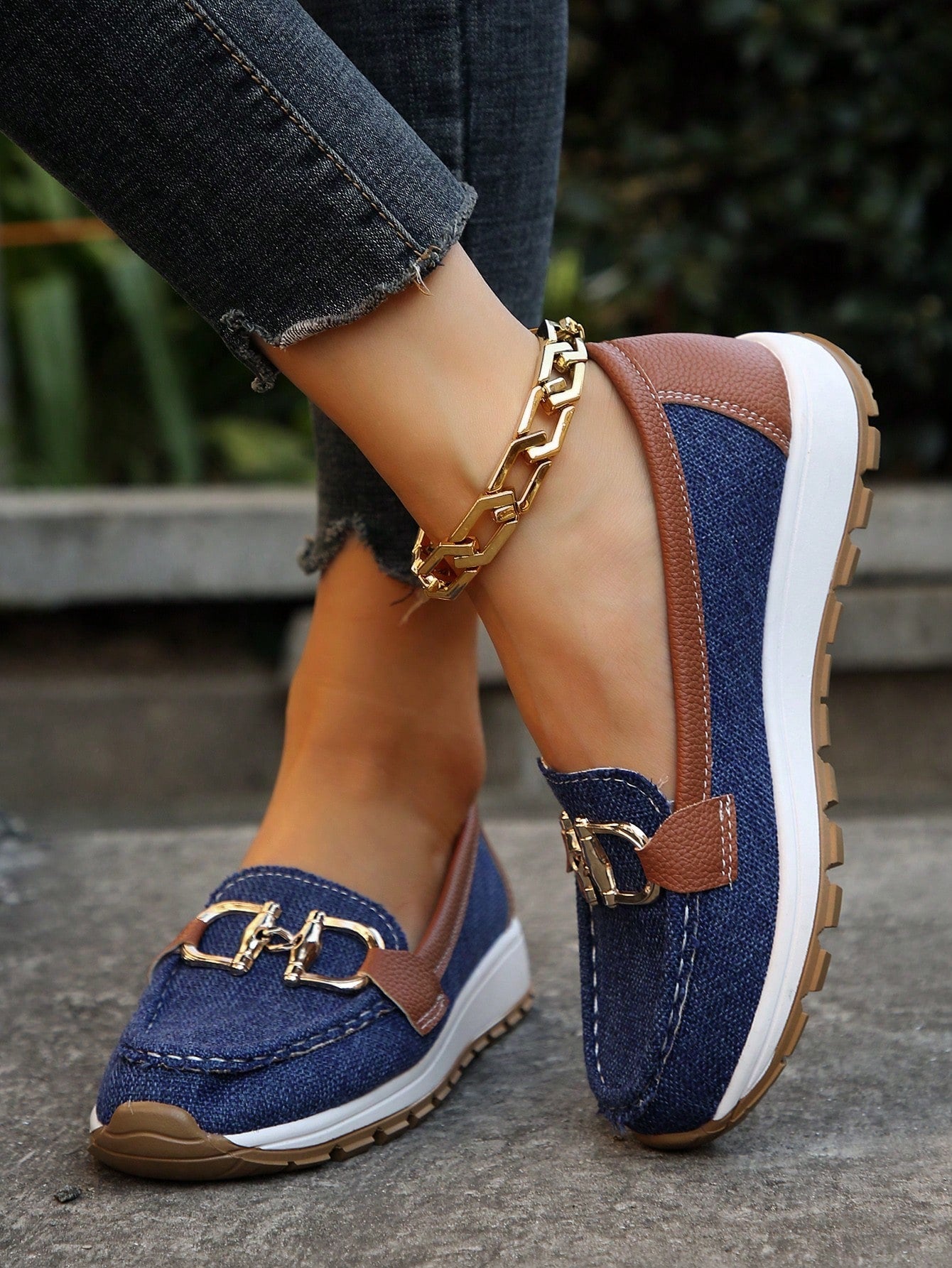 Ellie | Lame Sanga Loafers