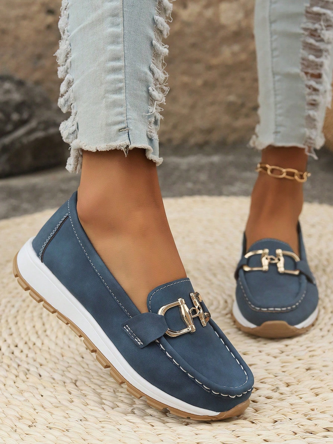 Ellie | Lame Sanga Loafers
