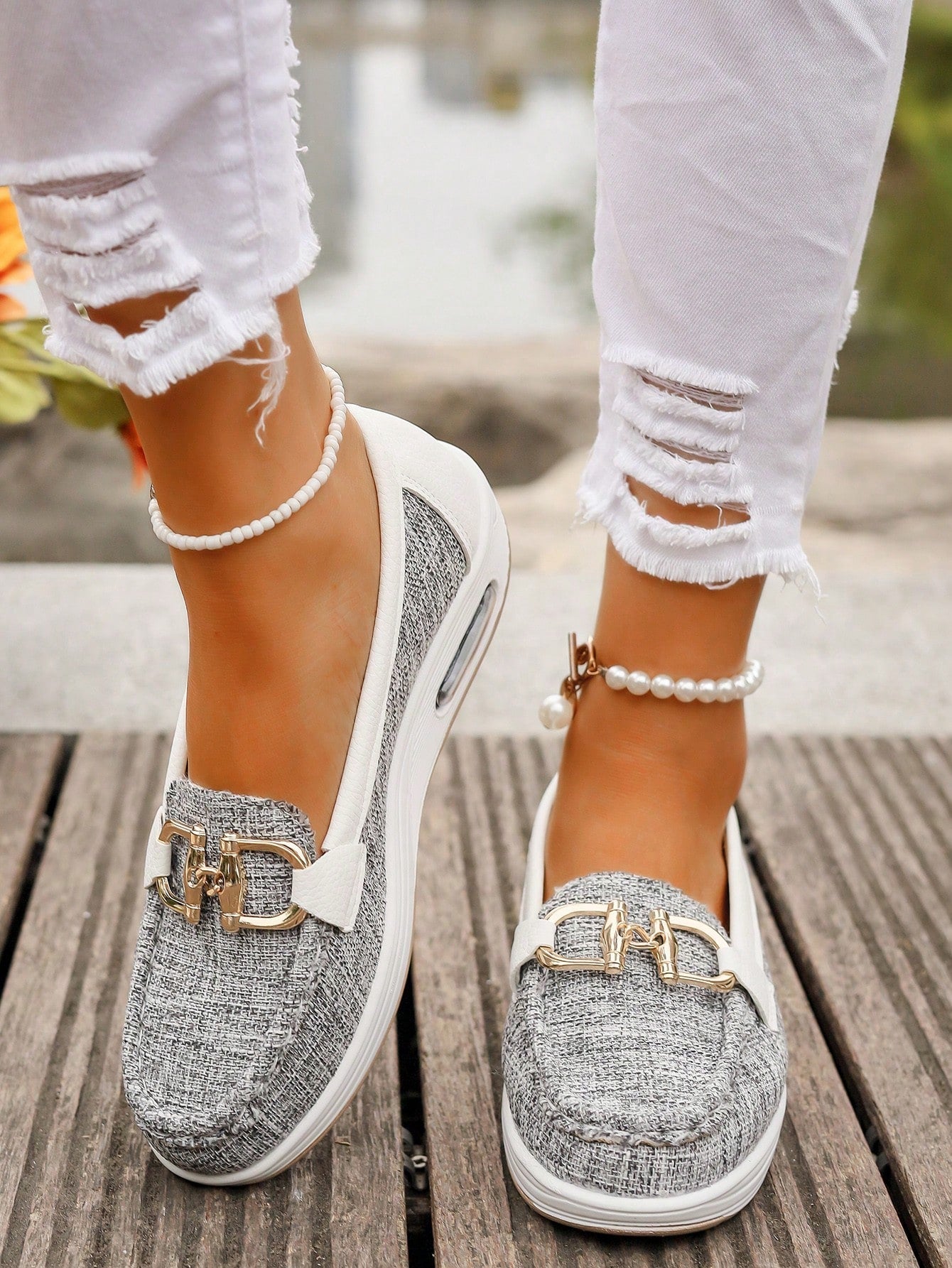 Ellie | Lame Sanga Loafers