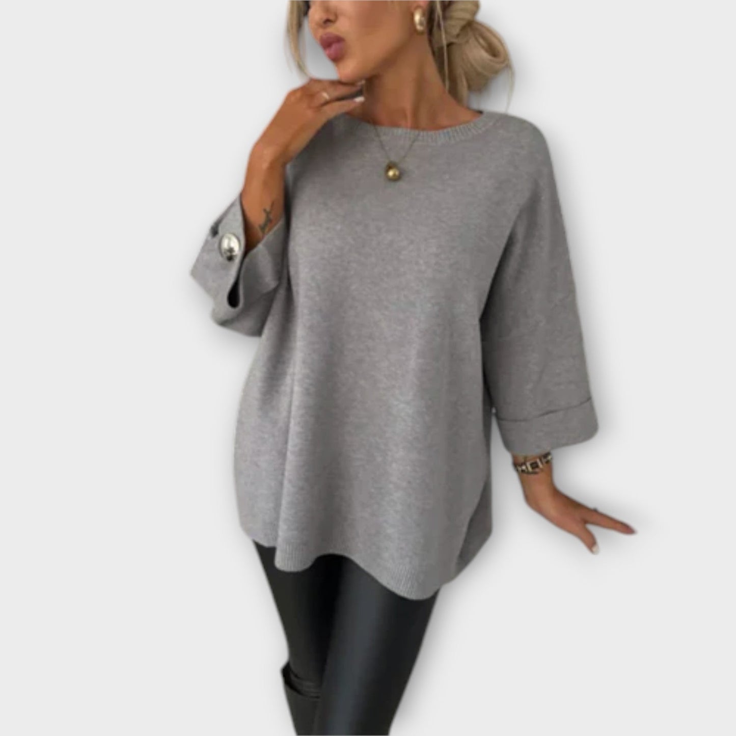 Isabella | Elegantne kootud pluus