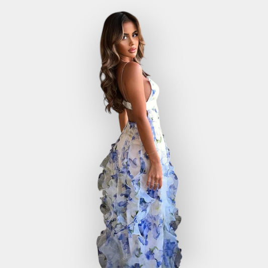 Emilia | Maxi kleit volangidega
