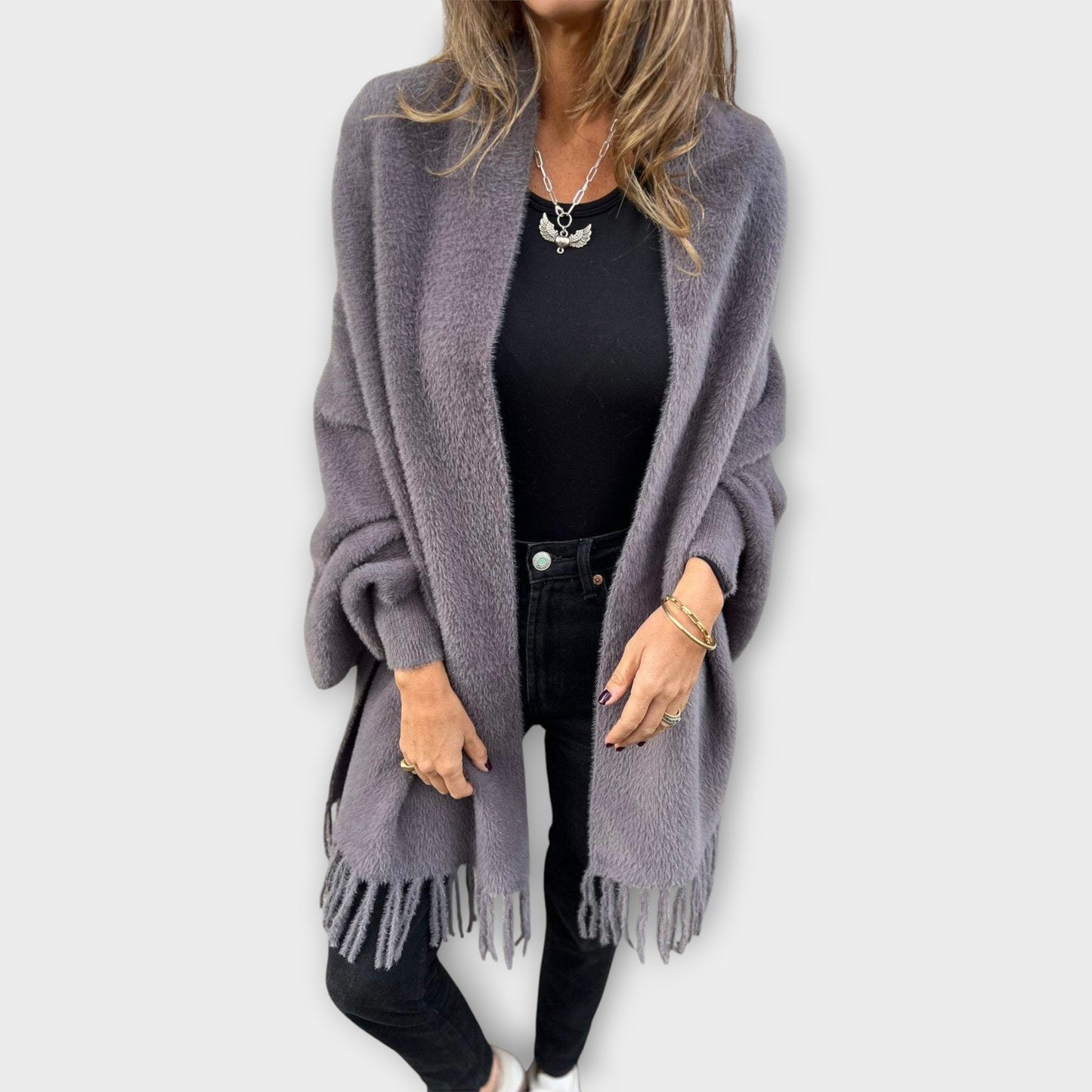 Maris | Kootud narmastega wrap
