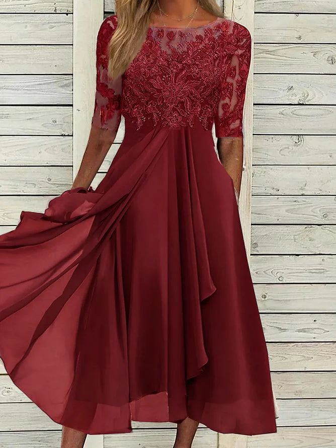 Puck | Elegantsed Midi-kleit Lace'ist