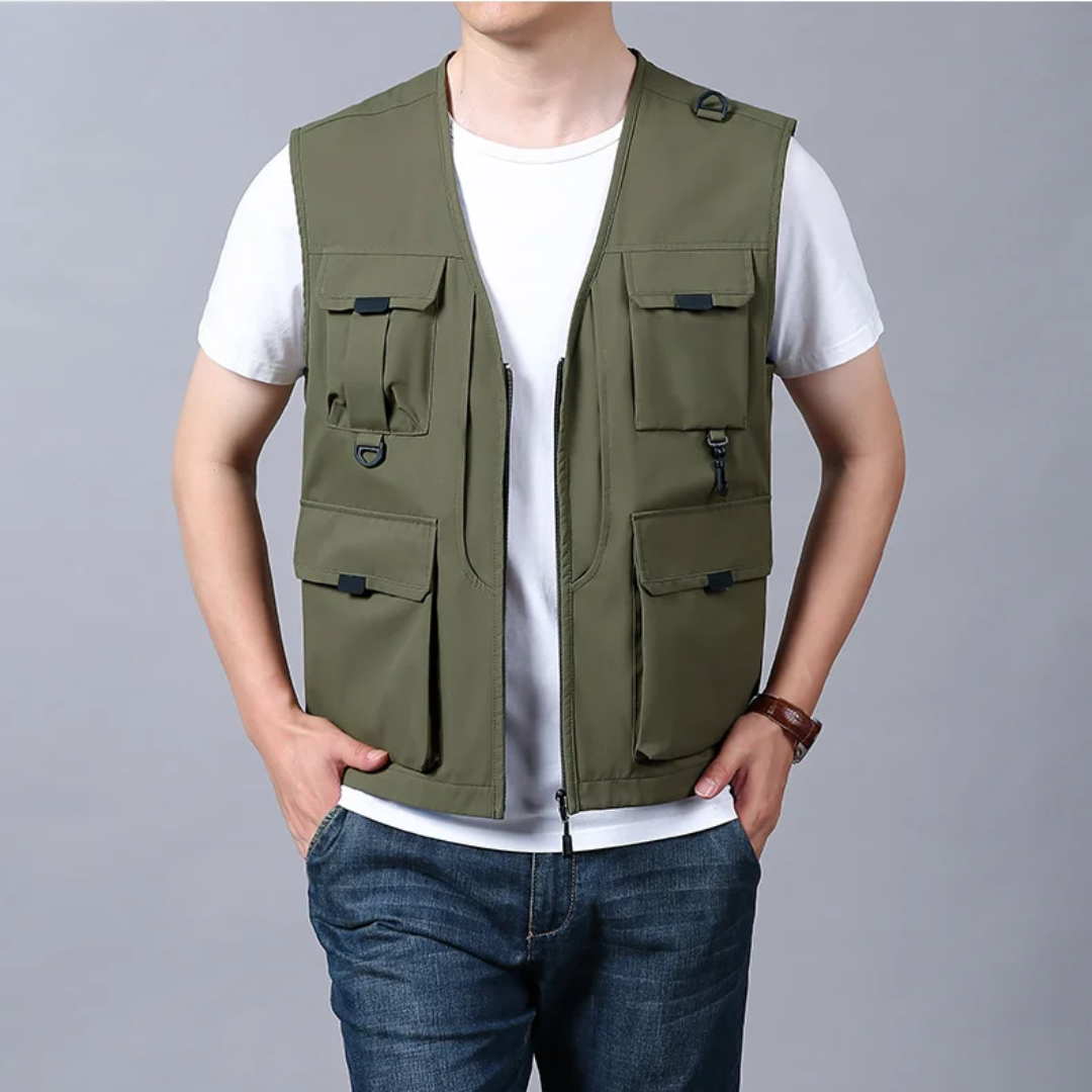 Elias | MULTI-POCKET RESPIRANT GILET