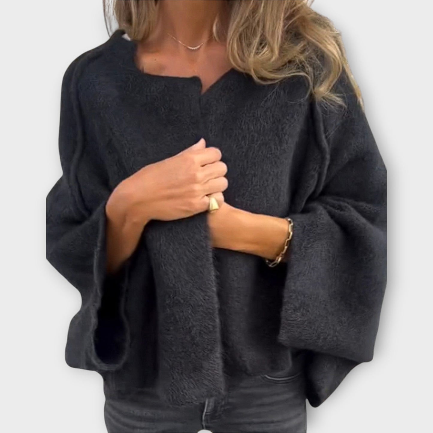 Ave | Elegantne kardigan minimalistliku disainiga