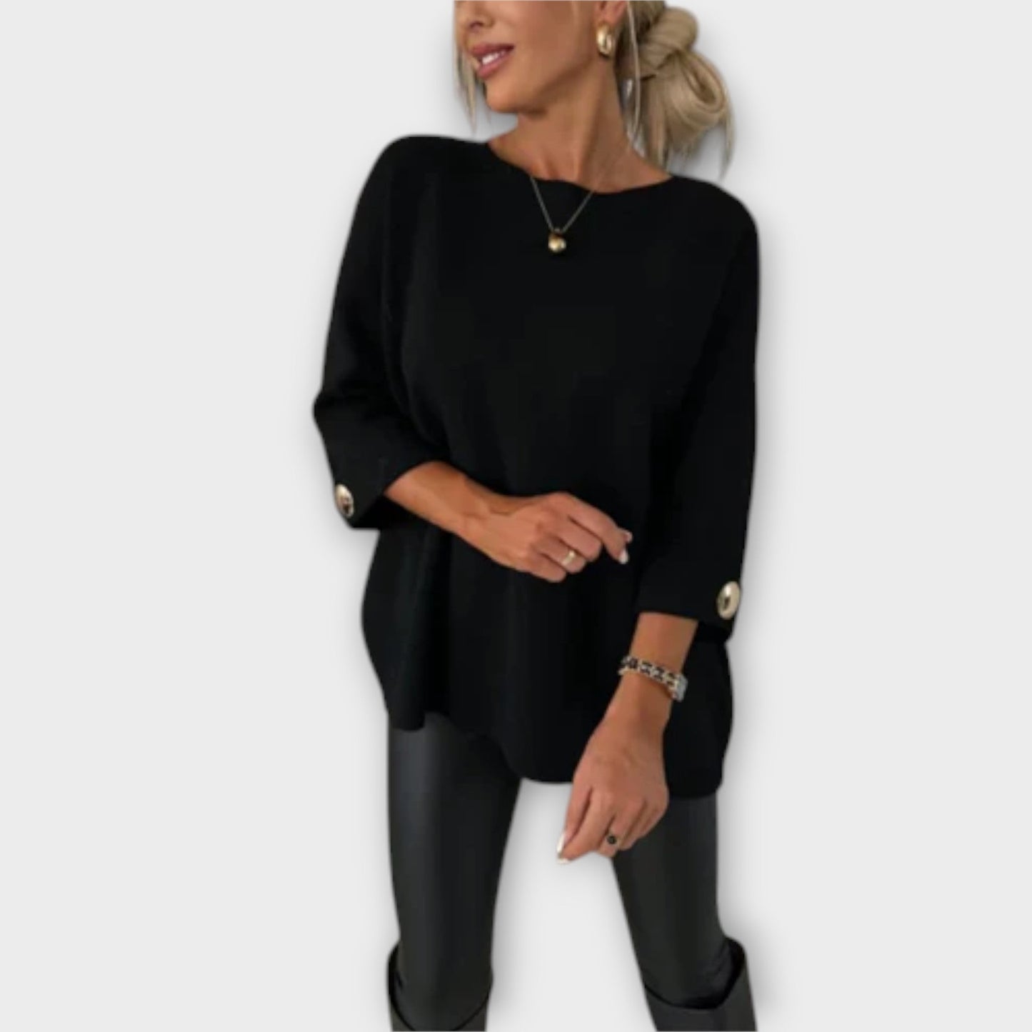 Isabella | Elegantne kootud pluus