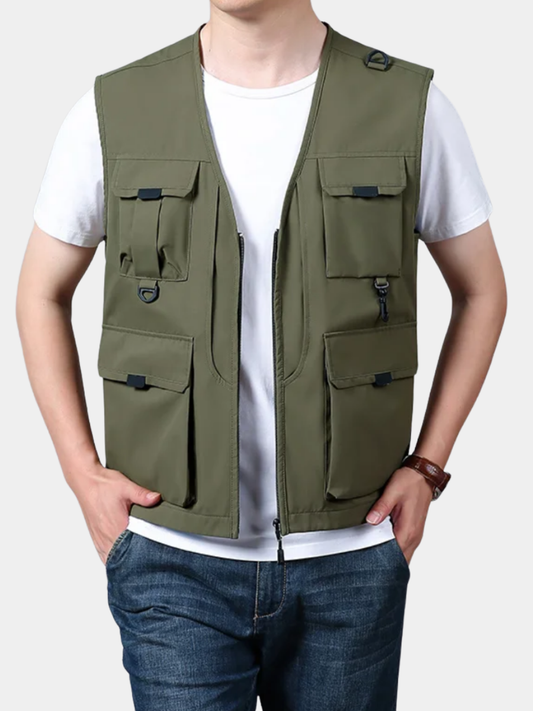 Elias | MULTI-POCKET RESPIRANT GILET