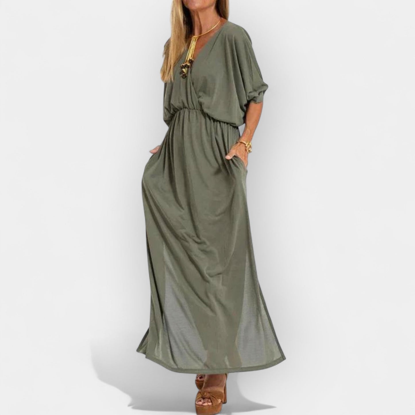 Olivia | Pikk kleit retro stiilis