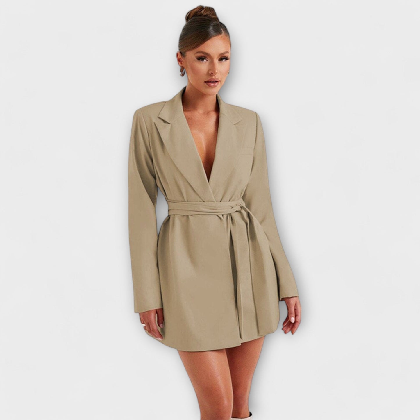 Zélia | Blazer Kleit V-kaelusega