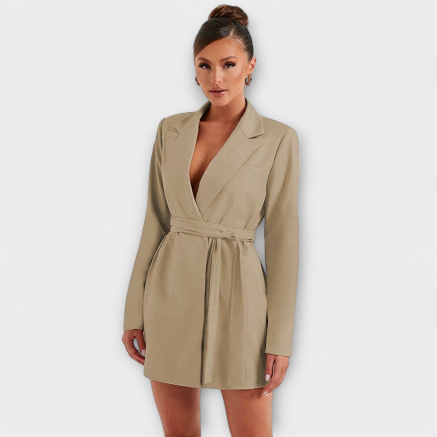 Zélia | Blazer Kleit V-kaelusega