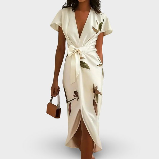 Elin | Elegantne Wikkelkleit Lillemustriga