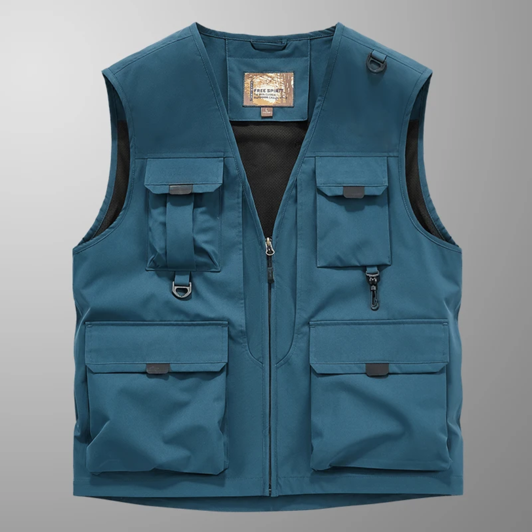 Elias | MULTI-POCKET RESPIRANT GILET