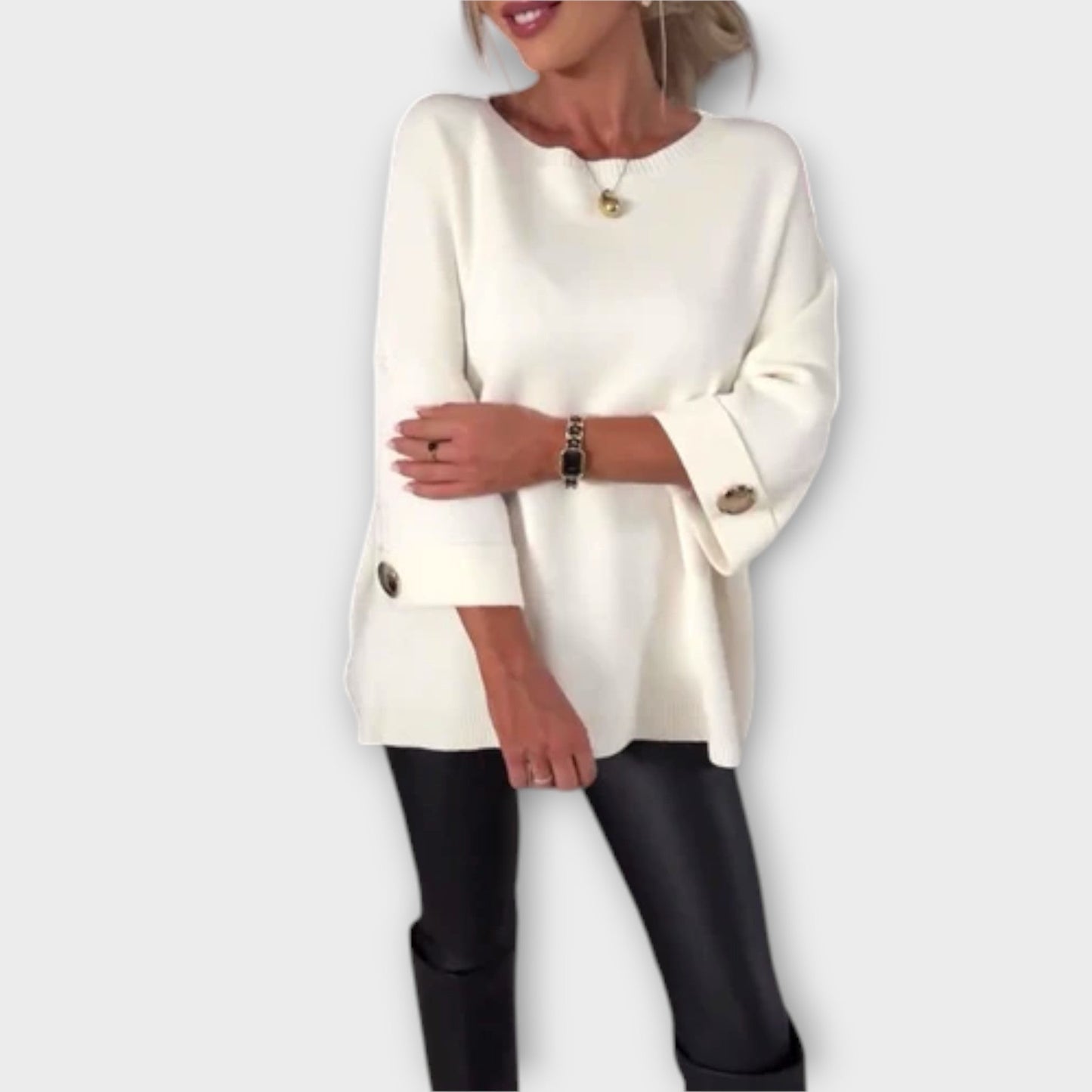 Isabella | Elegantne kootud pluus