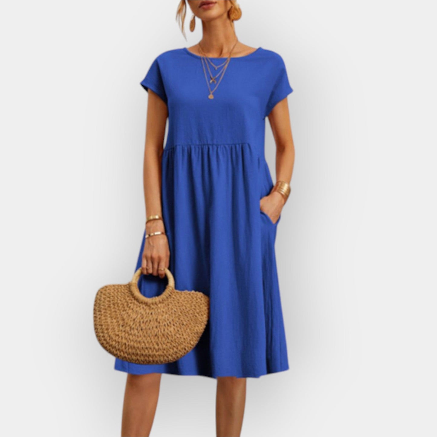 Alessia | Midi kleit puhta joonega
