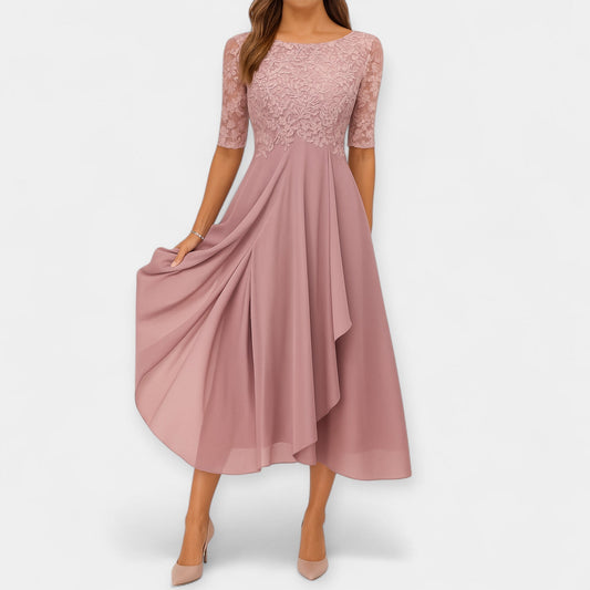 Elena | Elegantne midi kleit