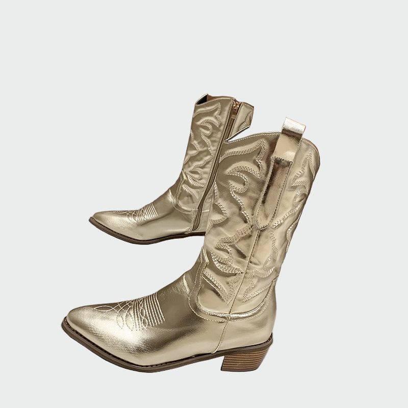 Cvijet | Elegantseid ja mugavaid metallist cowboy saapaid igapäevaseks kandmiseks