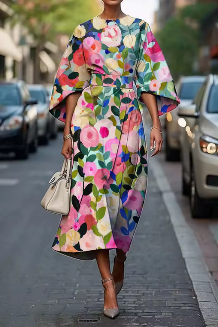 Moxlan | Elegantne Lillene Kleid
