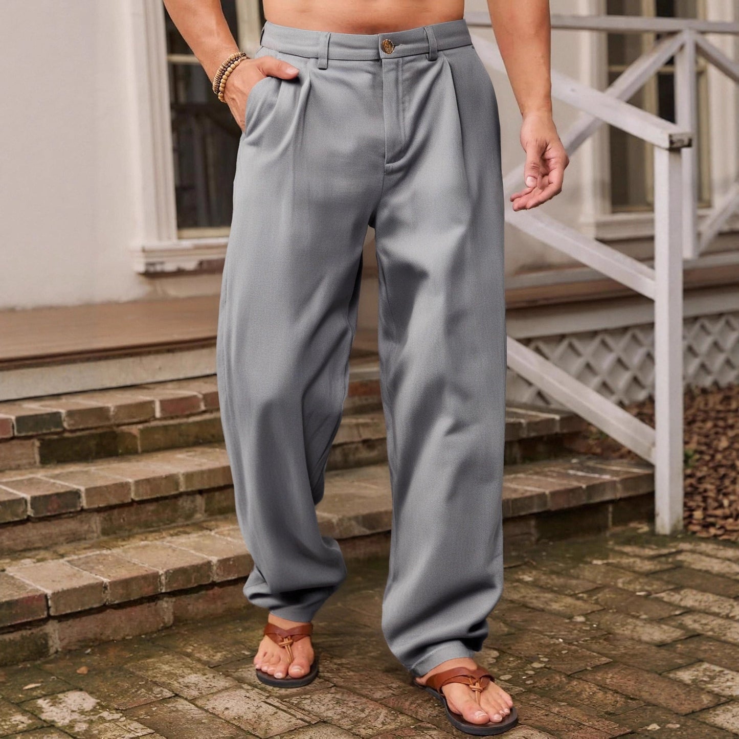 Niccolo | LAIAD LINASED PÜKSID
