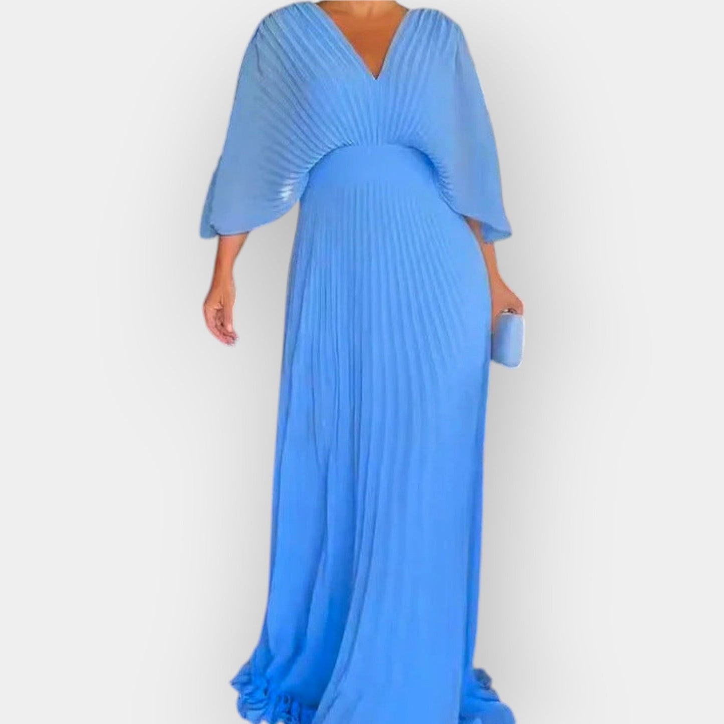 Anya | Elegantse joonega volditud kleit