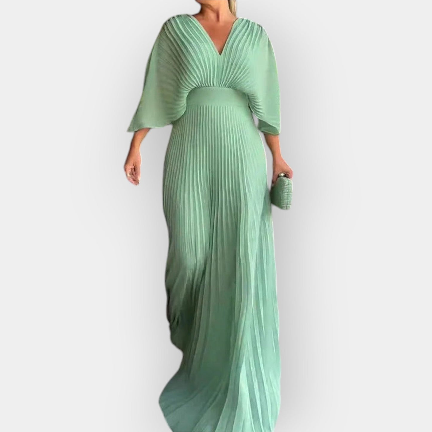 Anya | Elegantse joonega volditud kleit