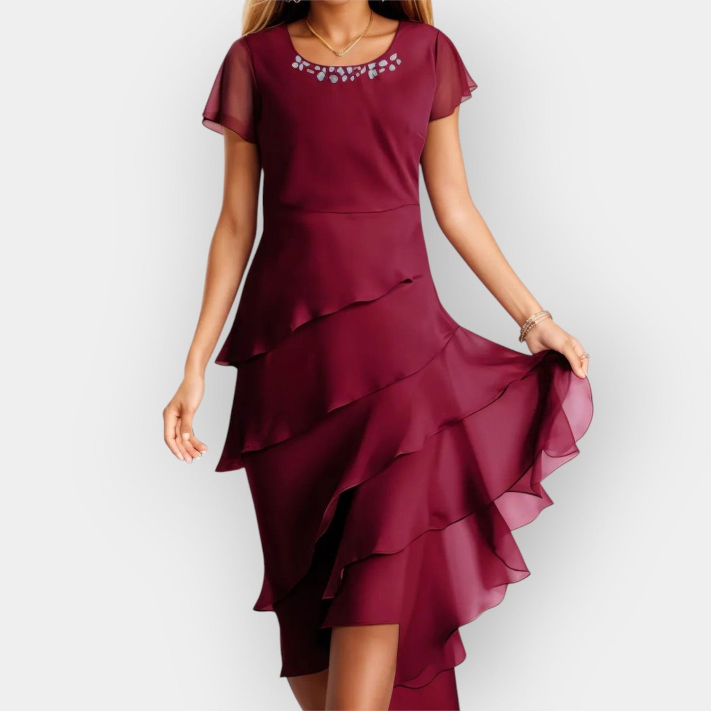 Adeele | Õhuline šifoonkleit
