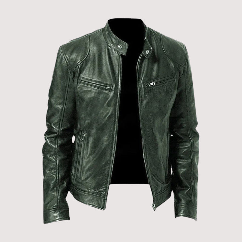 Åke | ELEGANTNE KVALITEETNE NAHKJACKET MEESTELE