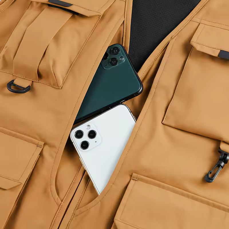 Elias | MULTI-POCKET RESPIRANT GILET