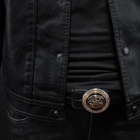 Dag | MODERNNE NAHKJACKET RATTURI