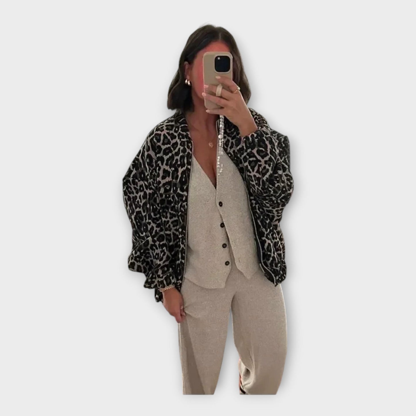 Merike | Elegantne musterne jakk