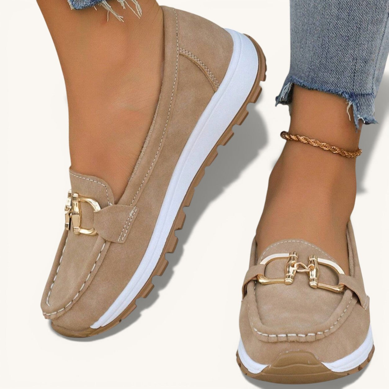 Ellie | Lame Sanga Loafers