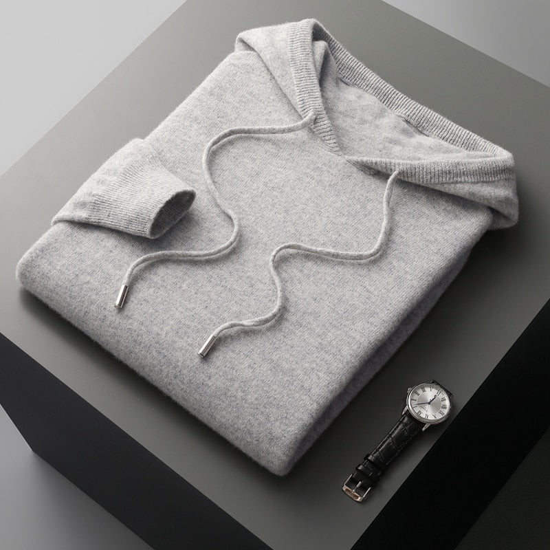 Glenn | MEESTELE PEHME JA ELEGANTNE KAPUUTSWEATER