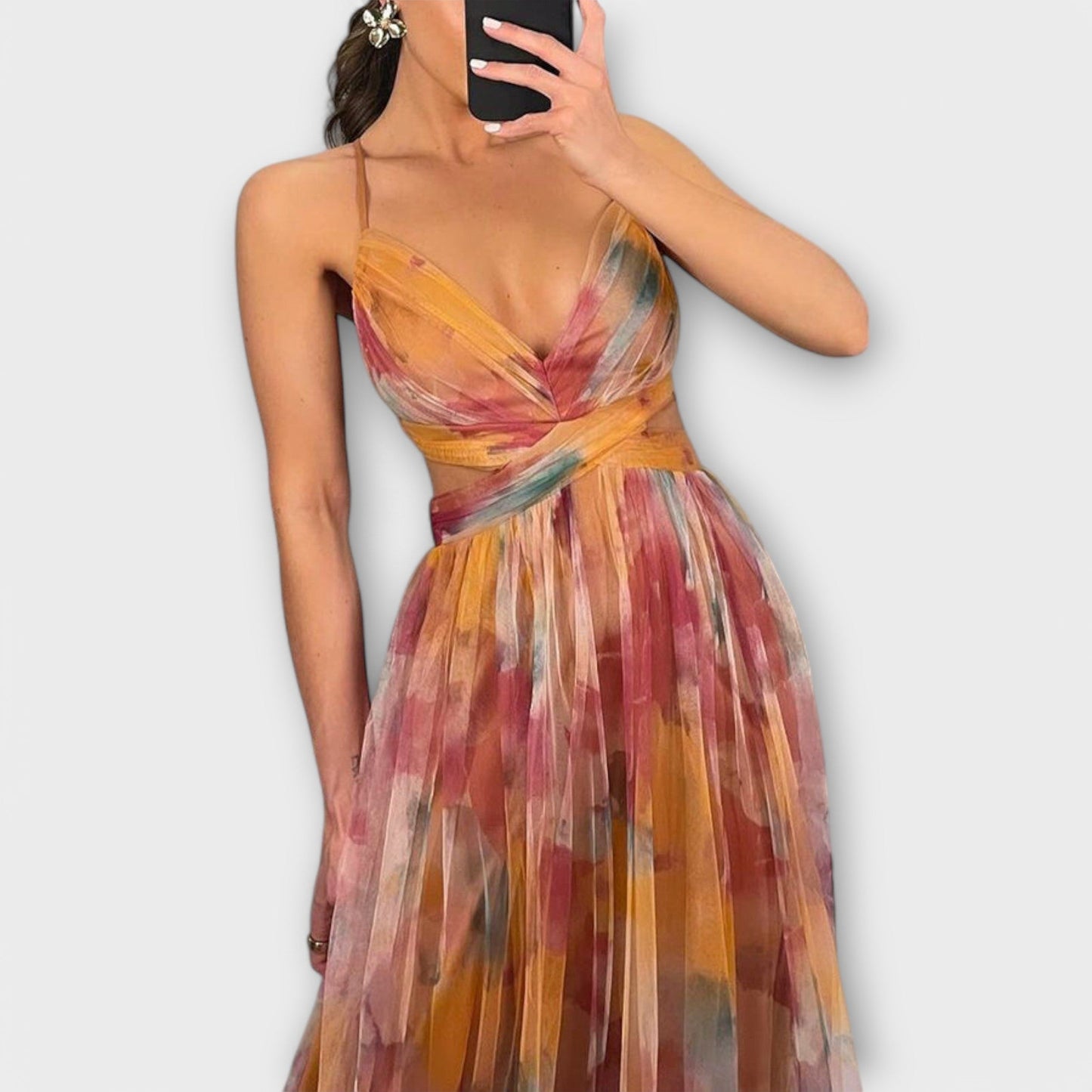 Bella | Maxi kleit õhuline