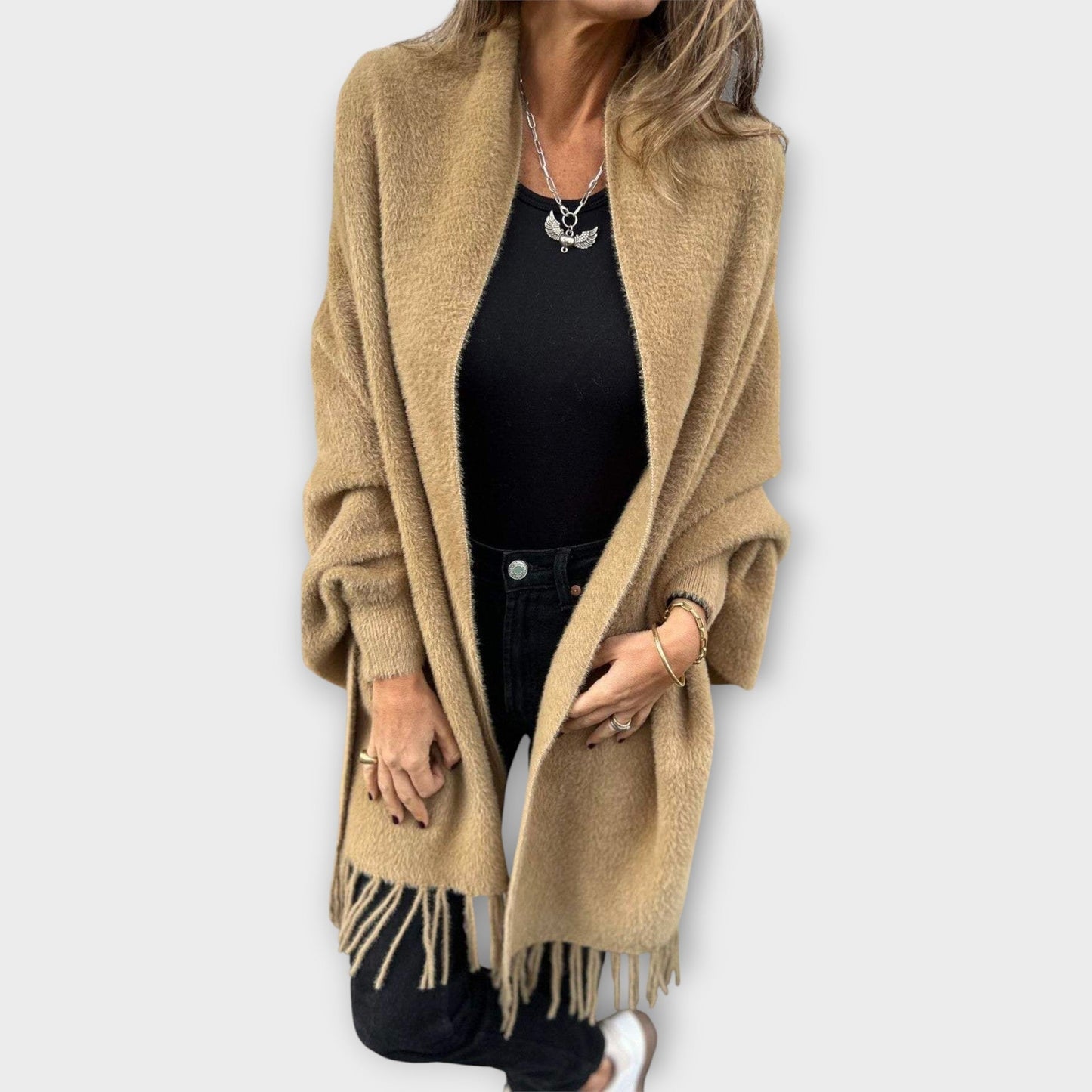 Maris | Kootud narmastega wrap