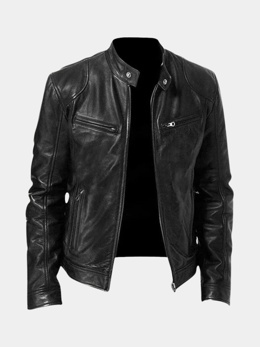 Åke | ELEGANTNE KVALITEETNE NAHKJACKET MEESTELE