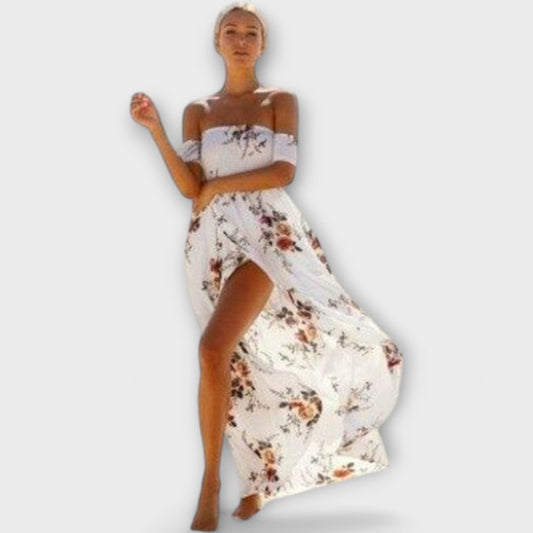Francisca | Boho midi kleit