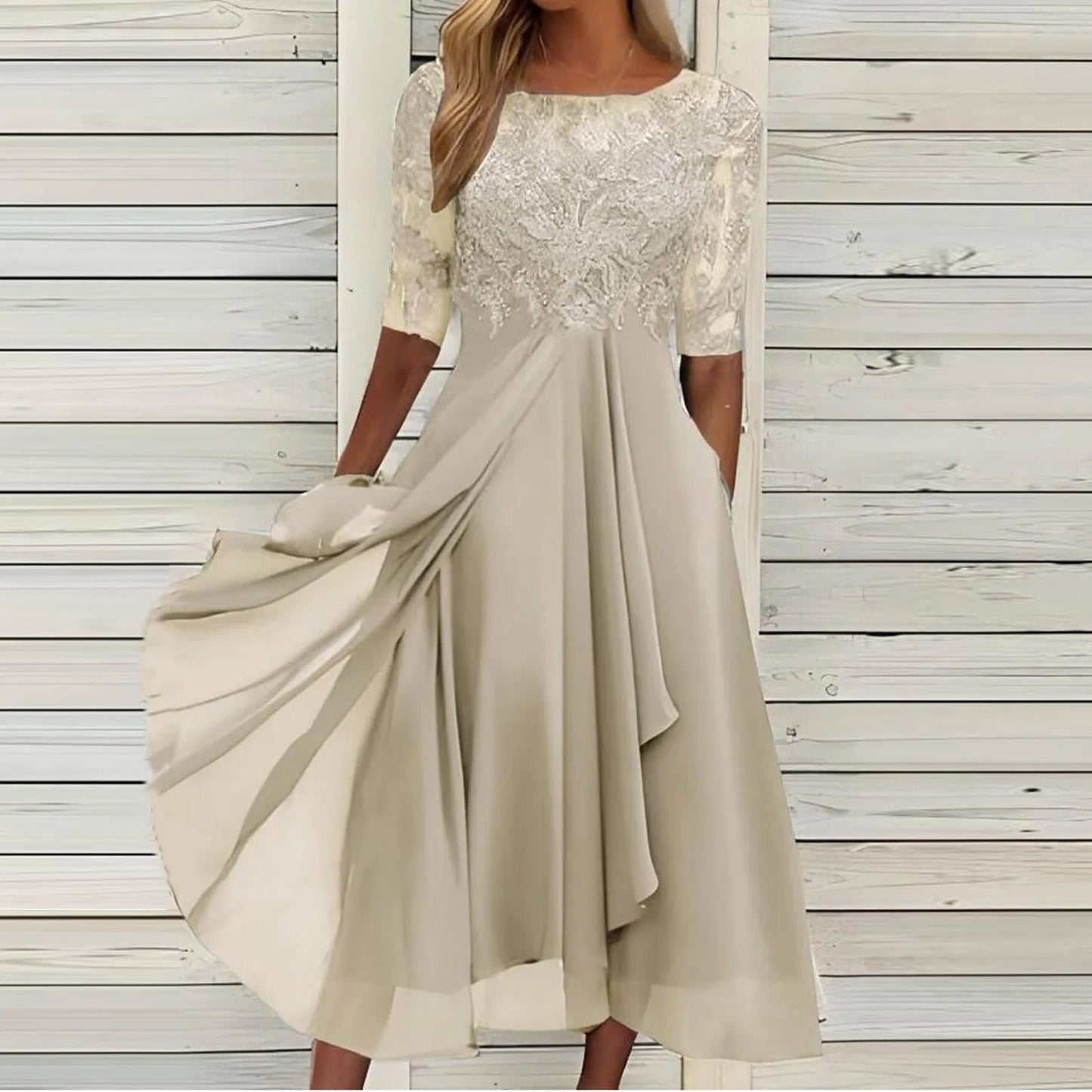 Puck | Elegantsed Midi-kleit Lace'ist