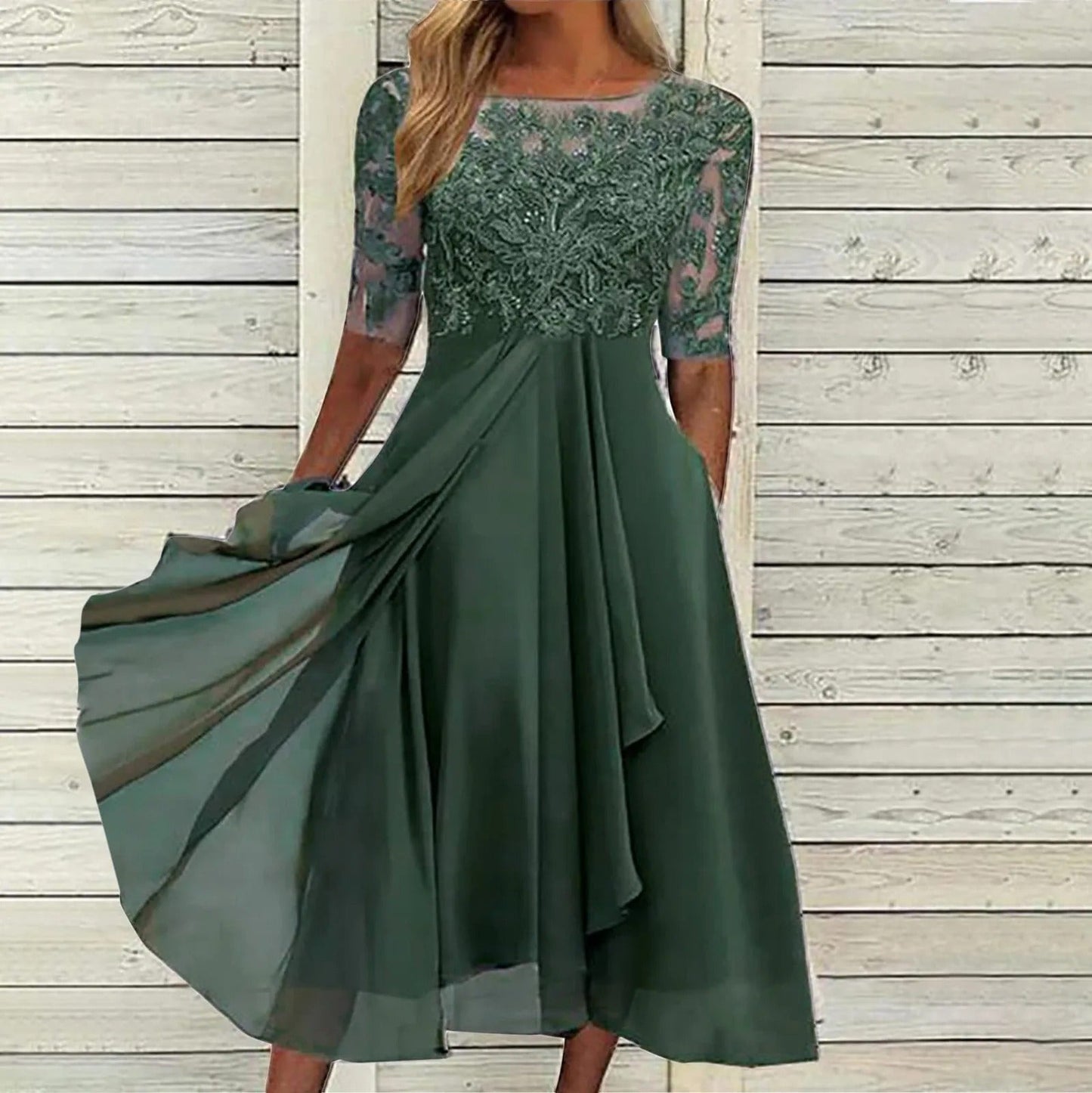 Puck | Elegantsed Midi-kleit Lace'ist