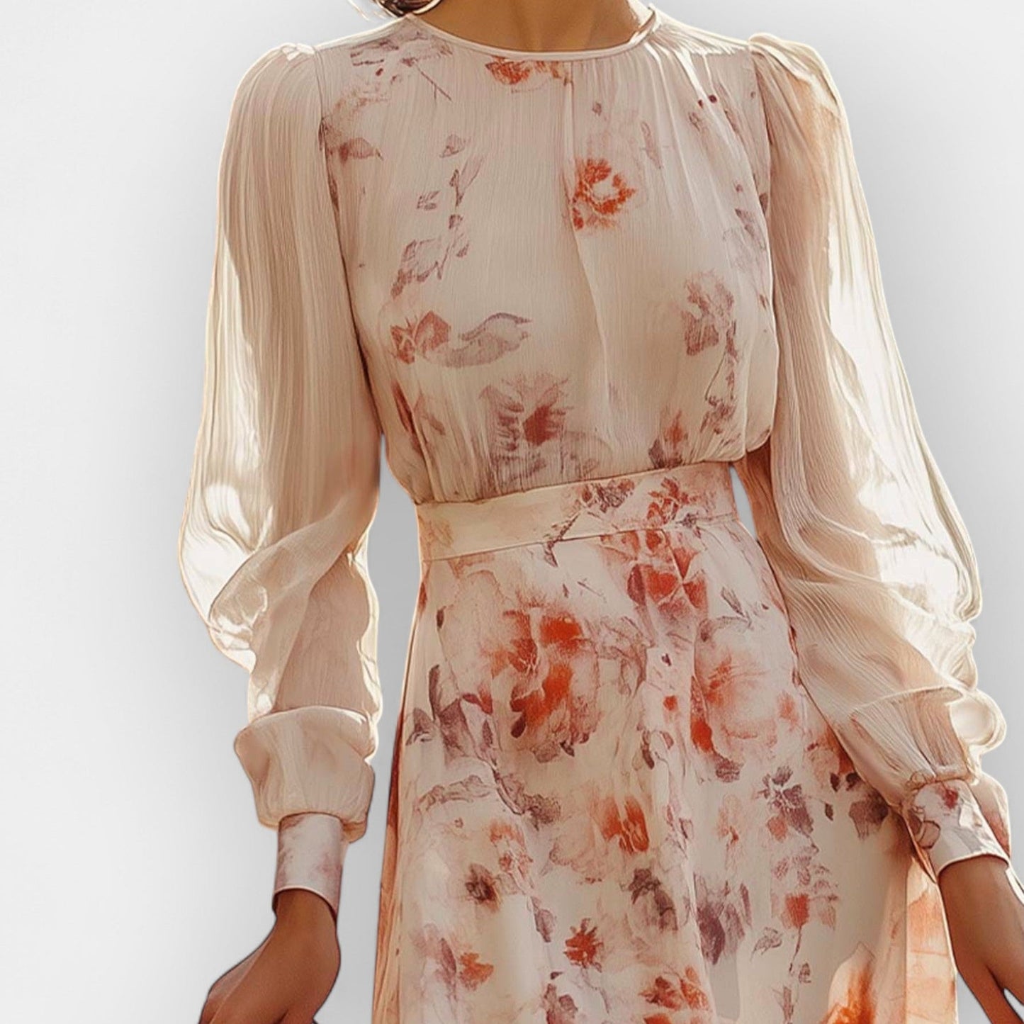 Nicole | Romantiline volditud kleit