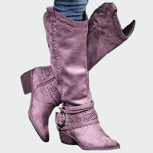 Veselka | Retro nahast cowboy saapad mugava ja modernse ilme saavutamiseks