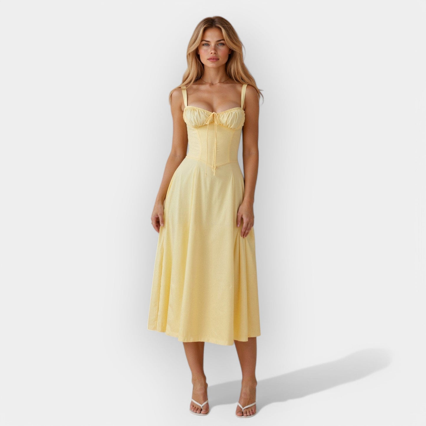 Gabriela | Midi kleit korsetiga