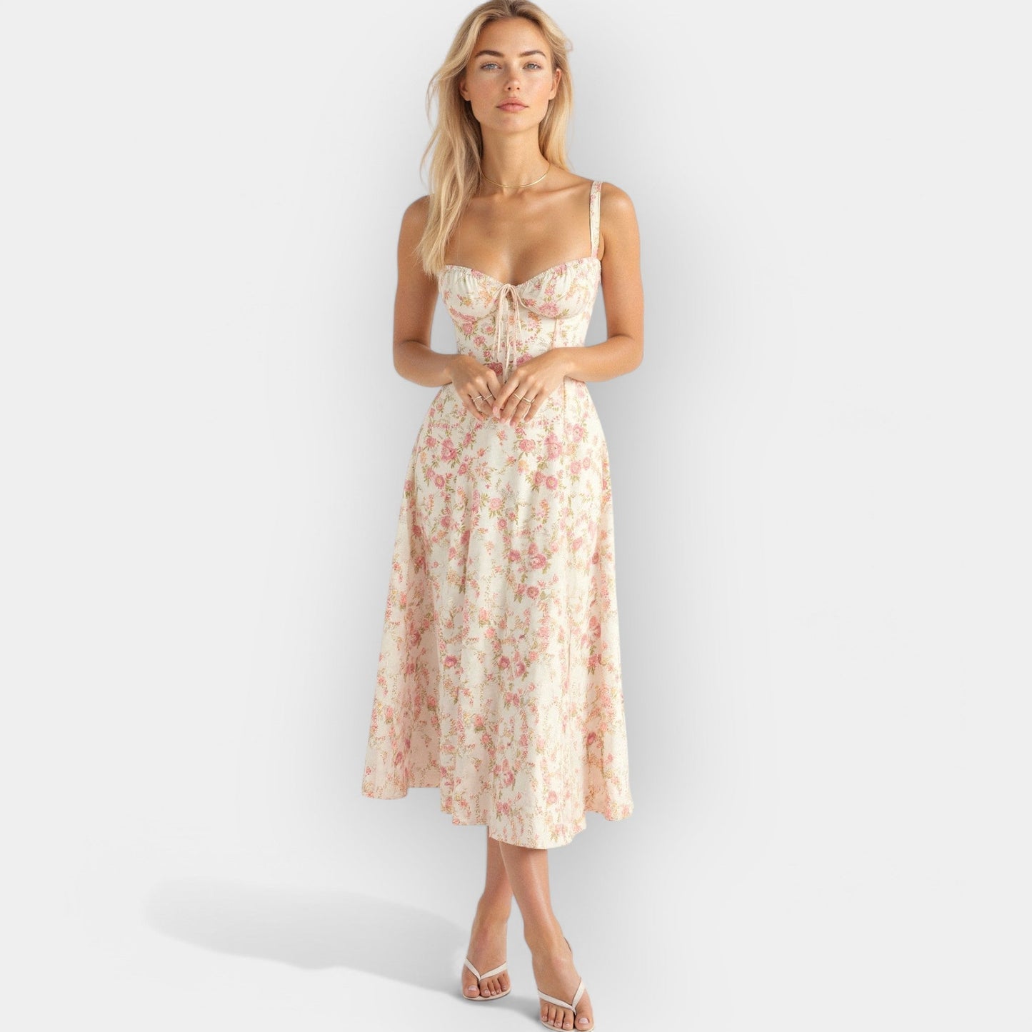 Gabriela | Midi kleit korsetiga