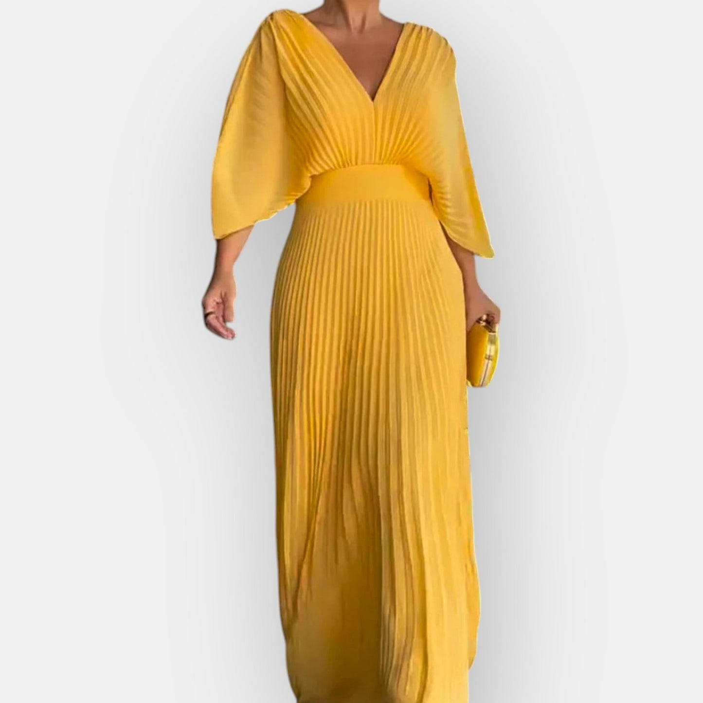 Anya | Elegantse joonega volditud kleit