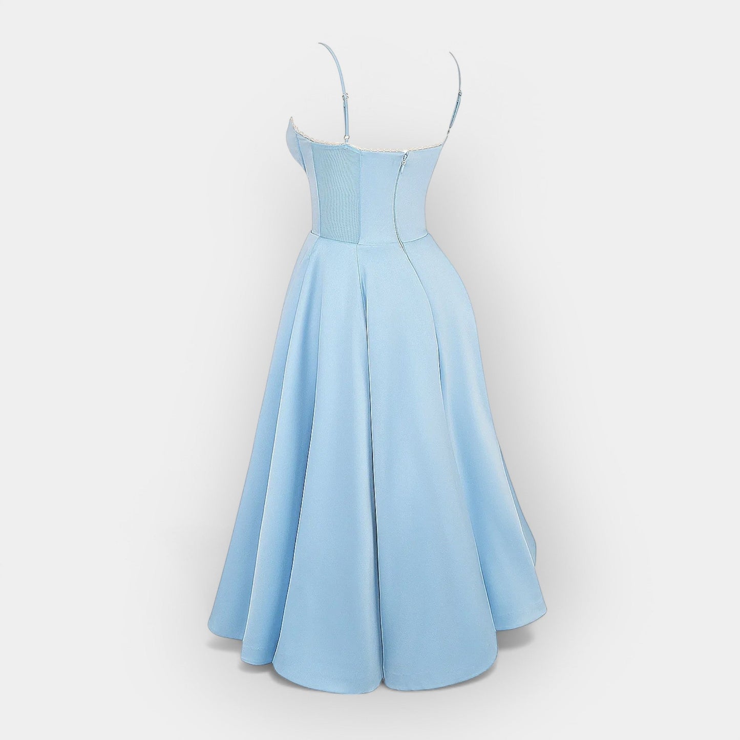 Olivia | Elegantne joonega midi kleit