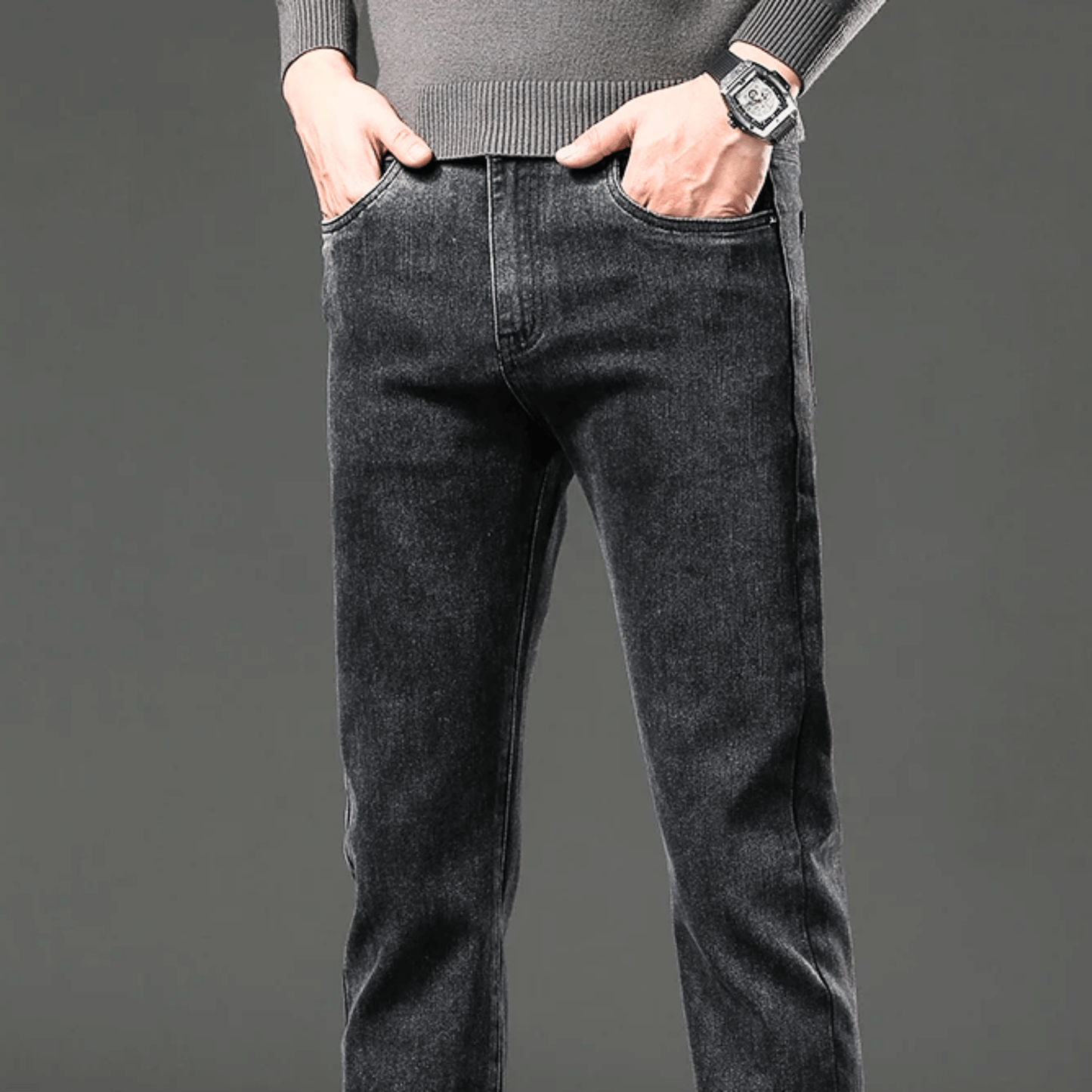 Urho | SOOJENDATUD DENIM PÜKSID