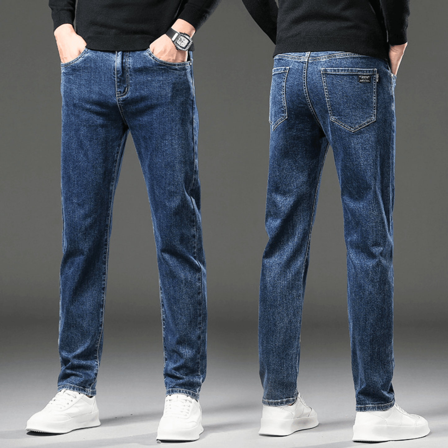 Urho | SOOJENDATUD DENIM PÜKSID